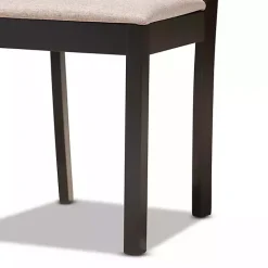 New Kirklands Home Sandy Beige Diamond Back 7-pc. Dining Set