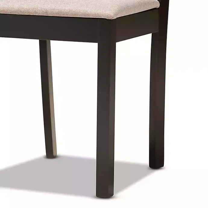 New Kirklands Home Sandy Beige Diamond Back 7-pc. Dining Set