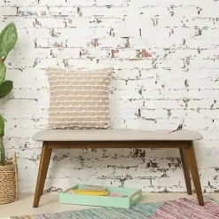 Hot Kirklands Home Sandy Beige Hand Knotted Decorative Throw Pillow