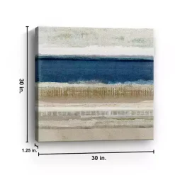 Clearance Kirklands Home Sandy Blues Canvas Art Print