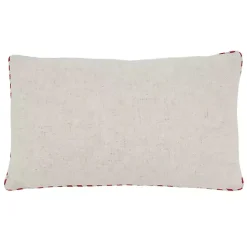 New Kirklands Home Santa with Truck and Trailer Pillow