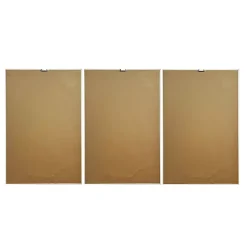 New Kirklands Home Sapphire Framed Canvas Art Prints, Set of 3