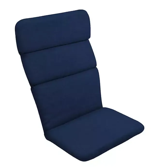 Best Kirklands Home Sapphire Leala Texture Outdoor Adirondack Cushion Blue