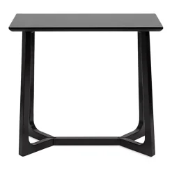 Best Kirklands Home Satin Olivia Console Table Black