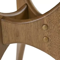 Sale Kirklands Home Savannah Wooden Triangle Accent Table Brown