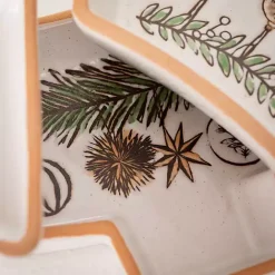 Online Kirklands Home Scandi Christmas Tree 3-pc. Serving Platter Set