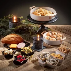 Online Kirklands Home Scandi Christmas Tree 3-pc. Serving Platter Set