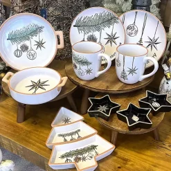 Online Kirklands Home Scandi Christmas Tree 3-pc. Serving Platter Set