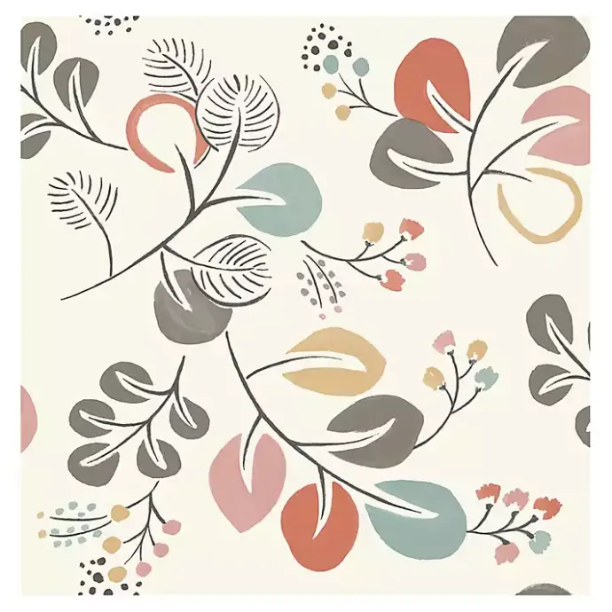 Clearance Kirklands Home Scandinavian Botanical Peel & Stick Wallpaper