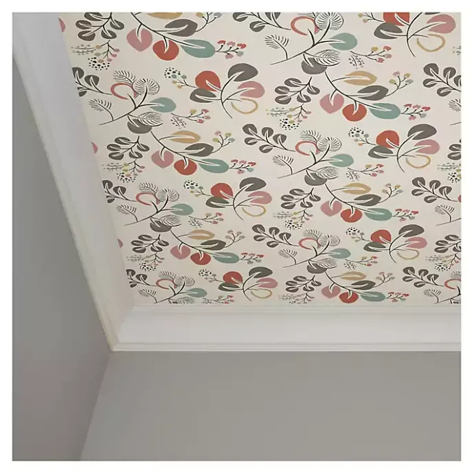 Clearance Kirklands Home Scandinavian Botanical Peel & Stick Wallpaper