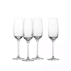 Best Kirklands Home Schott Zwiesel Gigi Champagne Flutes, Set of 4 Clear