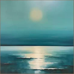 Discount Kirklands Home Sea Sunrise Framed Canvas Art Print