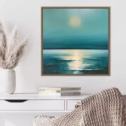 Discount Kirklands Home Sea Sunrise Framed Canvas Art Print