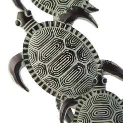 Outlet Kirklands Home Sea Turtle Metal Plaque Black