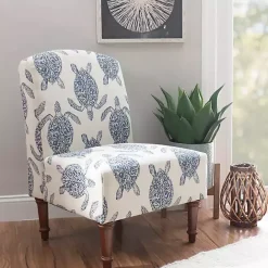 Discount Kirklands Home Sea Turtle Print Accent Chair