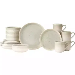 Best Kirklands Home Seafoam Abode Speckled 16-pc. Dinnerware Set Green
