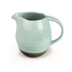 Outlet Kirklands Home Seafoam and Onyx Serving Pitcher