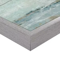 Sale Kirklands Home Seafoam Framed Canvas Art Prints, Set of 2 Blue