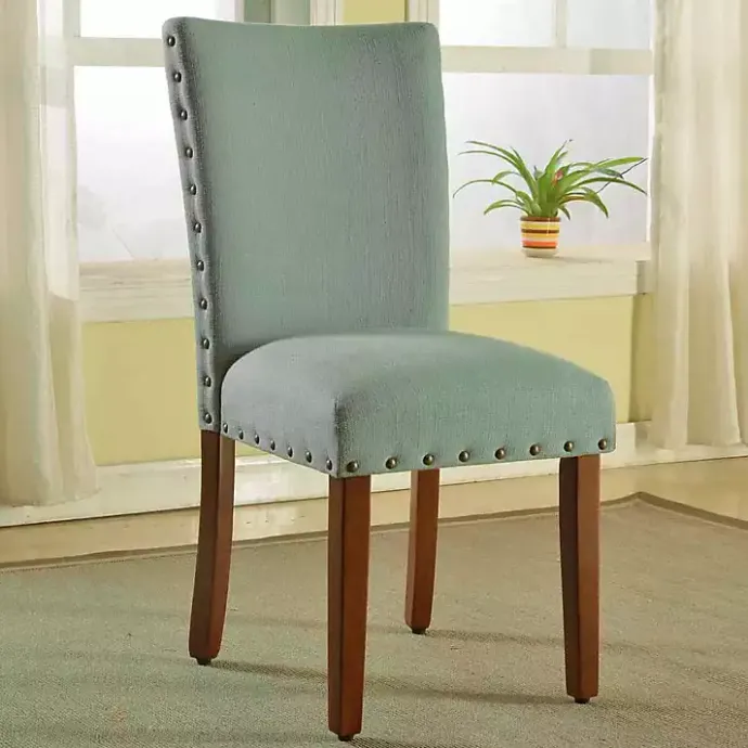Clearance Kirklands Home Seafoam Parsons Chairs, Set of 2 Green