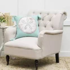 Hot Kirklands Home Seaglass Sand Dollar Pillow