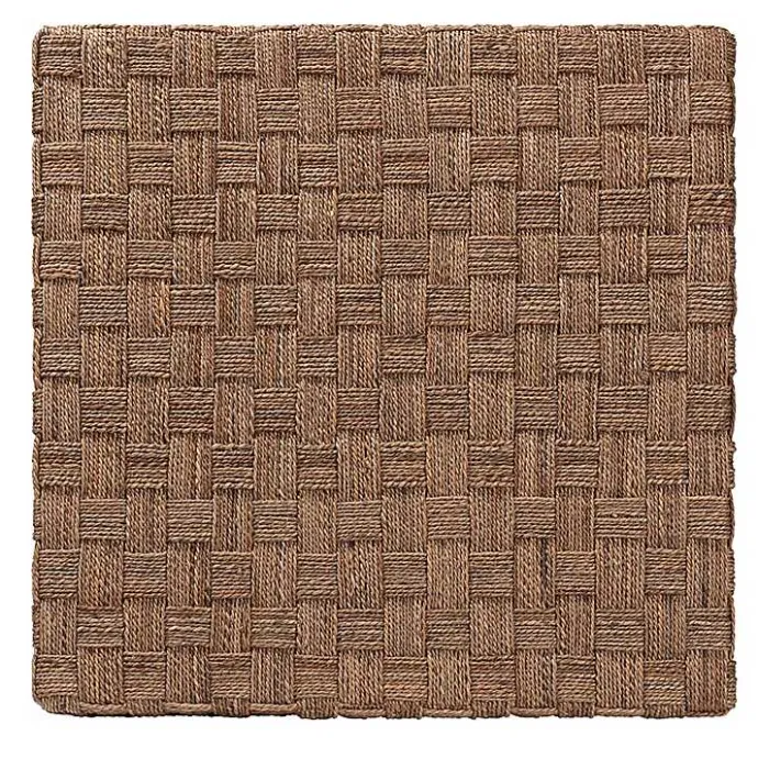 Outlet Kirklands Home Seagrass Wrapped Coffee Table Brown