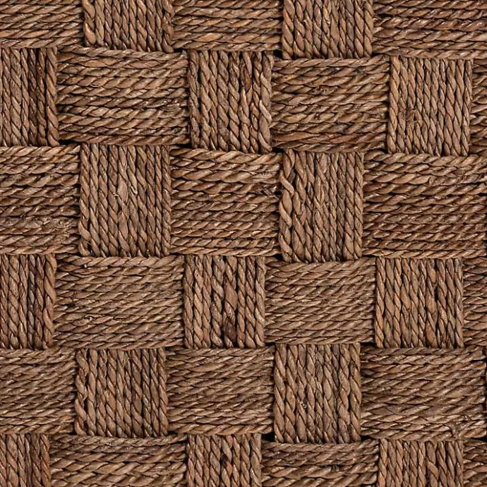 Outlet Kirklands Home Seagrass Wrapped Coffee Table Brown