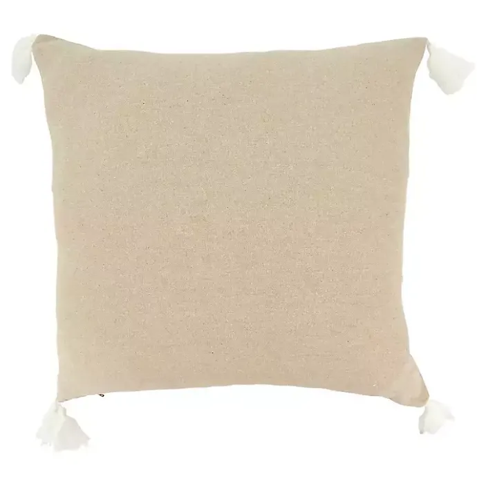 Online Kirklands Home Seashore Treasures Embroidered Throw Pillow