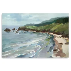 Clearance Kirklands Home Seaside Cliffs Giclee Canvas Art Print, 60x40 in.