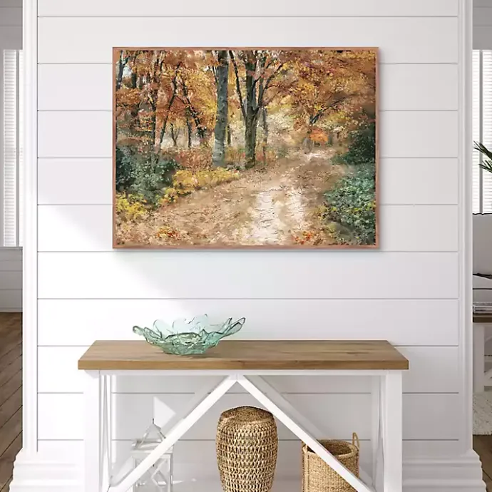 Kirklands Home Seasonal Colors Framed Canvas Art Print