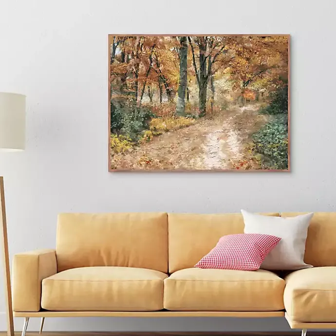 Kirklands Home Seasonal Colors Framed Canvas Art Print