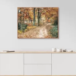 Kirklands Home Seasonal Colors Framed Canvas Art Print