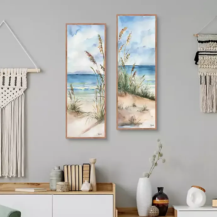Clearance Kirklands Home Seaview Panel I & II 2-pc. Canvas Art Print Set Blue