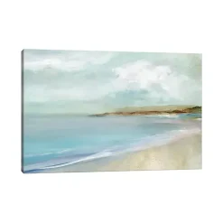 Hot Kirklands Home Secluded Beach Canvas Art Print Multi