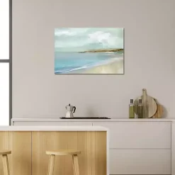 Hot Kirklands Home Secluded Beach Canvas Art Print Multi