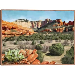 Clearance Kirklands Home Sedona Framed Canvas Art Print