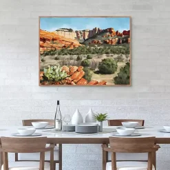 Clearance Kirklands Home Sedona Framed Canvas Art Print