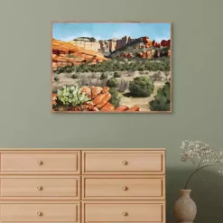 Clearance Kirklands Home Sedona Framed Canvas Art Print