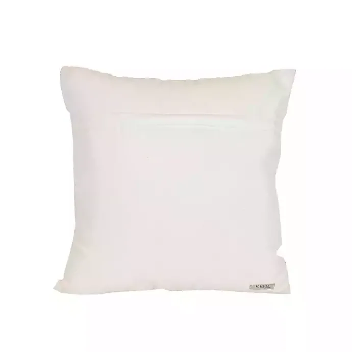 Online Kirklands Home Sepia Woven Plaid Throw Pillow Brown