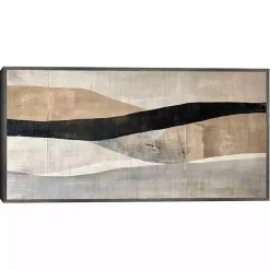 Kirklands Home Serene Abstract Landscape Framed Canvas Art Print