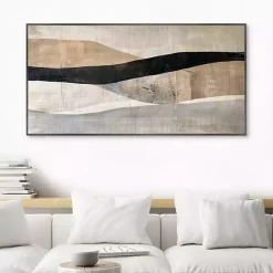 Kirklands Home Serene Abstract Landscape Framed Canvas Art Print