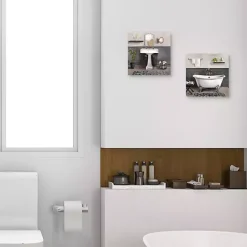 Outlet Kirklands Home Serene Bath 2-pc. Canvas Art Print Set