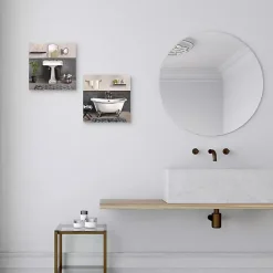 Outlet Kirklands Home Serene Bath 2-pc. Canvas Art Print Set
