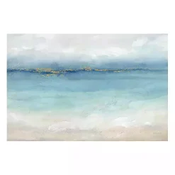 Online Kirklands Home Serene Sea Landscape Giclee Canvas Art Print Blue