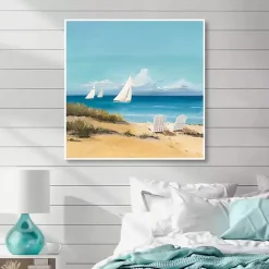 Sale Kirklands Home Setting Sail Framed Canvas Art Print