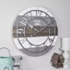 New Kirklands Home Shabby Wood Plank Wall Clock