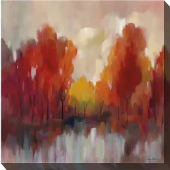 Outlet Kirklands Home Shades of Fall Outdoor Canvas Art Print