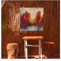 Outlet Kirklands Home Shades of Fall Outdoor Canvas Art Print