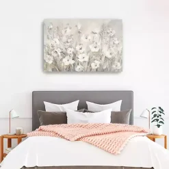 Sale Kirklands Home Shades of Canvas Art Print, 32x48 White