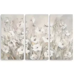 Discount Kirklands Home Shades Of White Canvas Art Prints, Set of 3