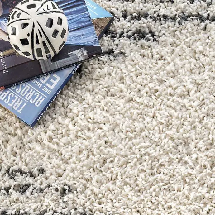 Sale Kirklands Home Shattered Diamonds Scarlette Area Rug, 5x7